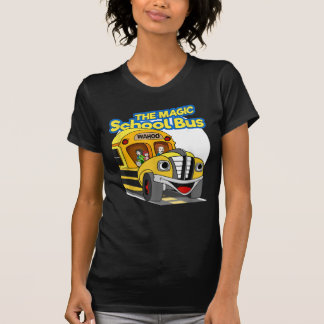T-Shirt de ônibus escolar mágico