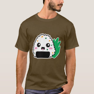 T-shirt de Onigiri (escuro)