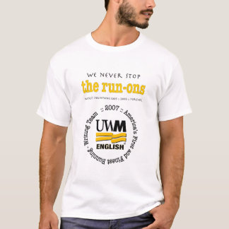 T-shirt de Ons do funcionamento da equipe