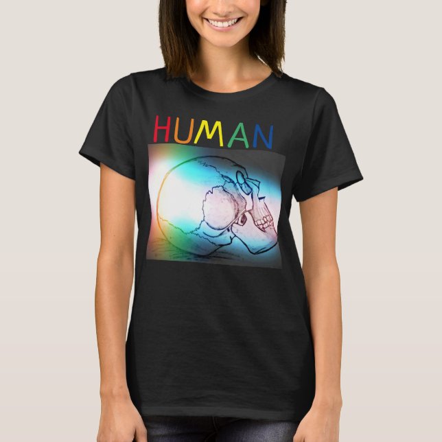 T-SHIRT DE ORGULHO HUMANO (Frente)