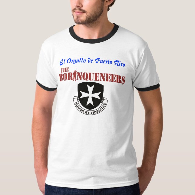 T-shirt de Orgullo de Puerto Rico (Frente)