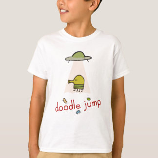 T-Shirt de OVNI de Salto de Dodle