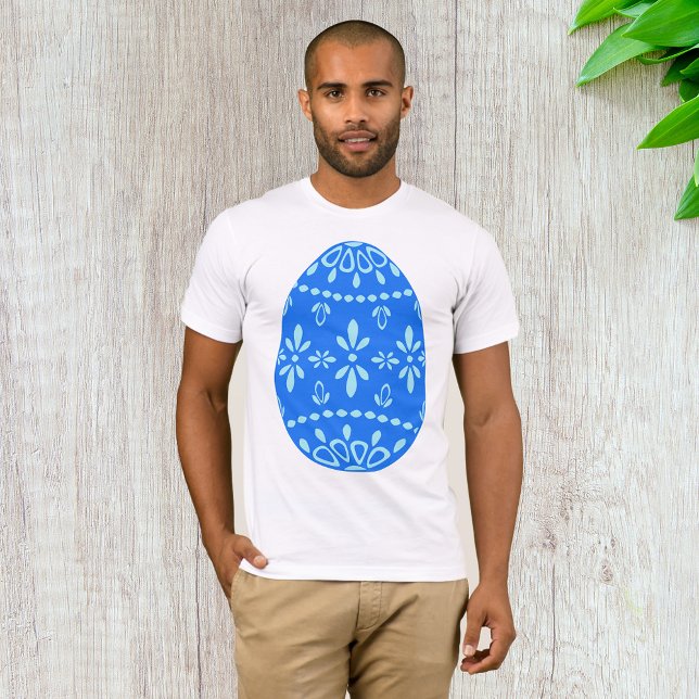 T-Shirt De Ovos De Páscoa Azul (Criador carregado)