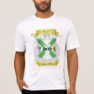 T-shirt de Palmer/homens brancos da reunião de