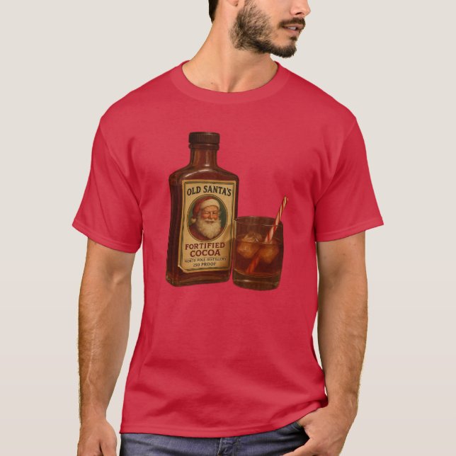 T-Shirt de Papais noeis Antigos (Frente)