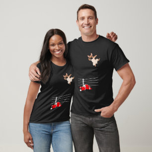 T-Shirt de Papais noeis de Natal divertidos
