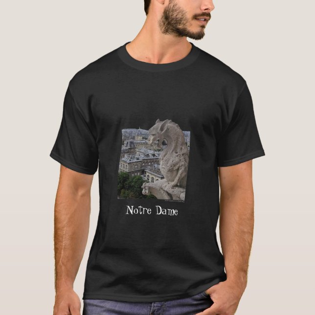 T-shirt de Paris Notre Dame (Frente)