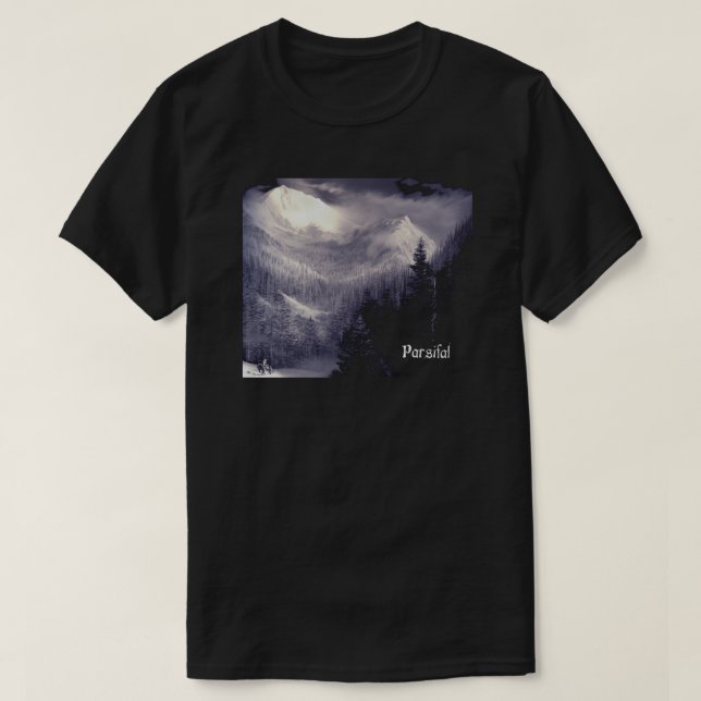 T-shirt de Parsifal (Frente do Design)
