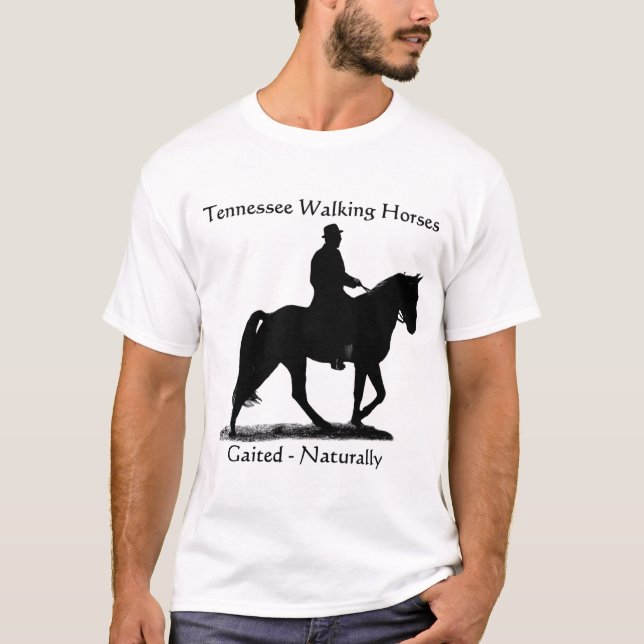 T-shirt de passeio do cavalo de Tennessee (Frente)