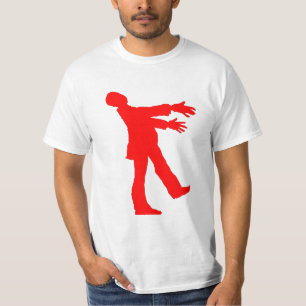 T-shirt de passeio do zombi