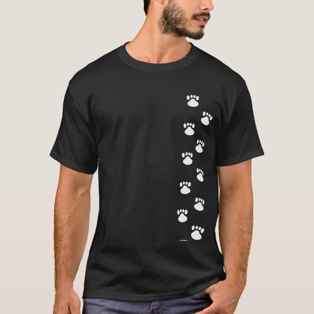 T-shirt de Pawprints (Frente)