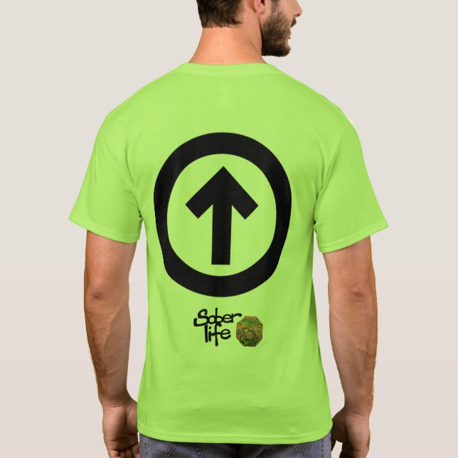 T-Shirt de paz e amor (Verso)