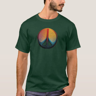 T-Shirt de paz iluminado