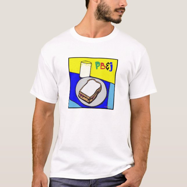 T-shirt de PB&J (Frente)
