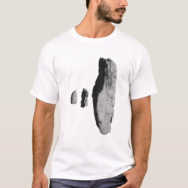 T-shirt de pedra do círculo de Avebury (Frente)