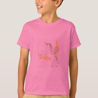 T-shirt de Pegasus das meninas
