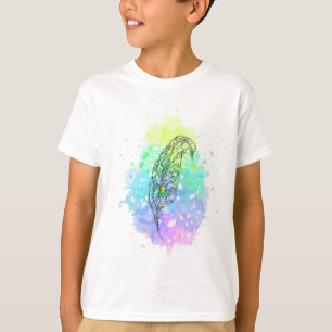 T-Shirt de penas