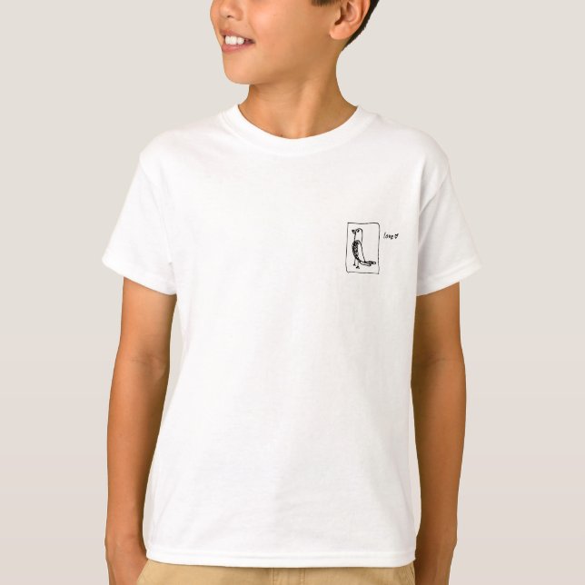 t-shirt de periquito (Frente)