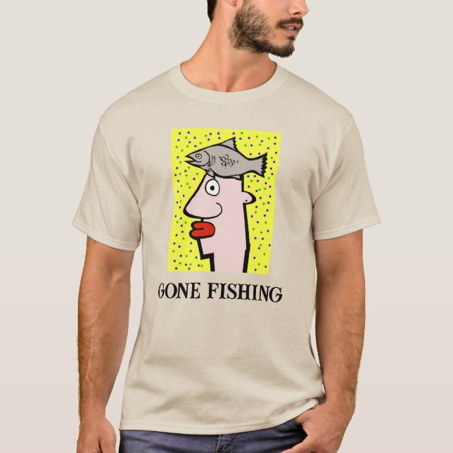 T-Shirt De Pesca Desaparecido (Frente)