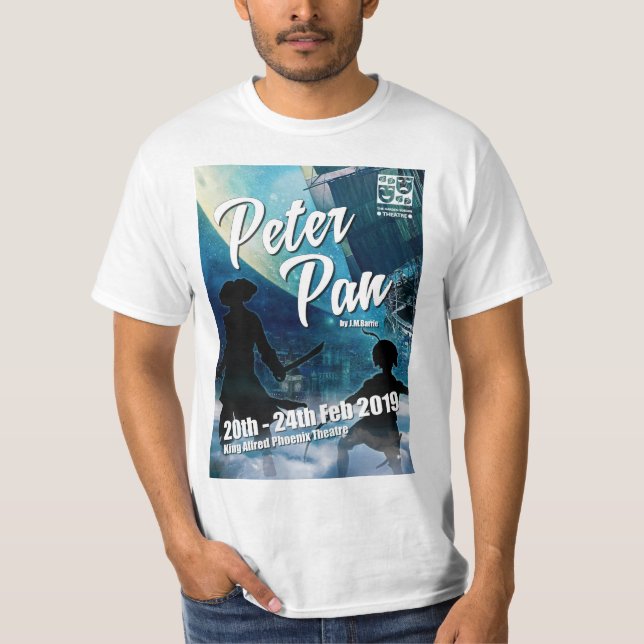 T-shirt de Peter Pan dos adultos (Frente)