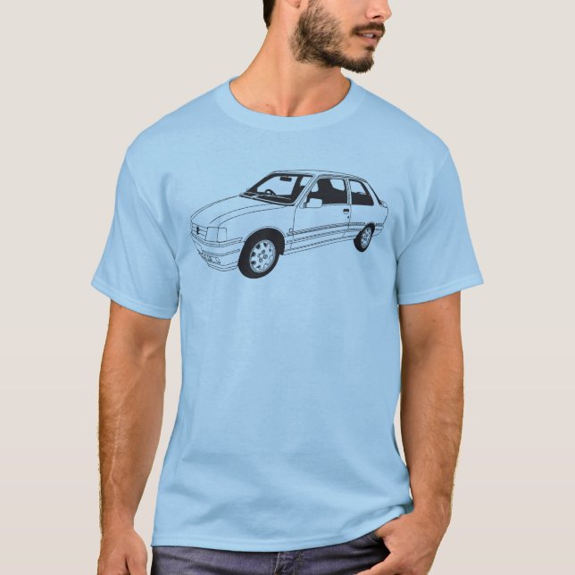T-shirt de Peugeot 309 GTi (Frente)