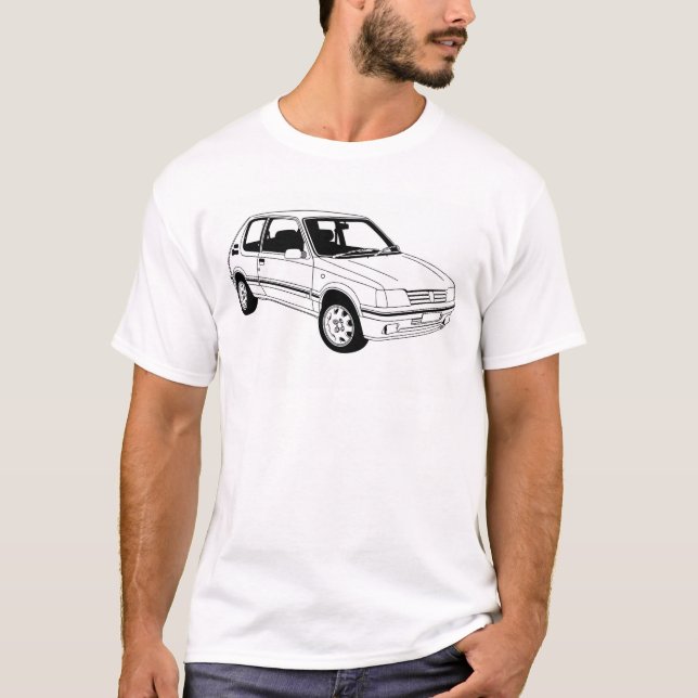 T-shirt de Peugeot GTi 1,9 (Frente)