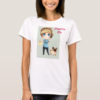 T-shirt de PewDiePie do Anime
