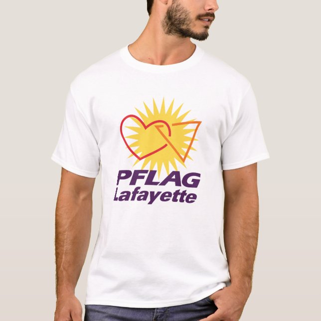 T-shirt de PFLAG Lafayette (Frente)