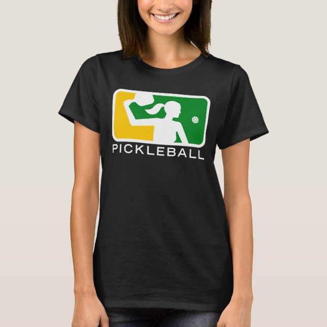 T-shirt de Pickleball da liga principal das (Frente)