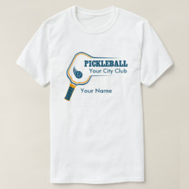 T-shirt de Pickleball Personalizável Pickleball