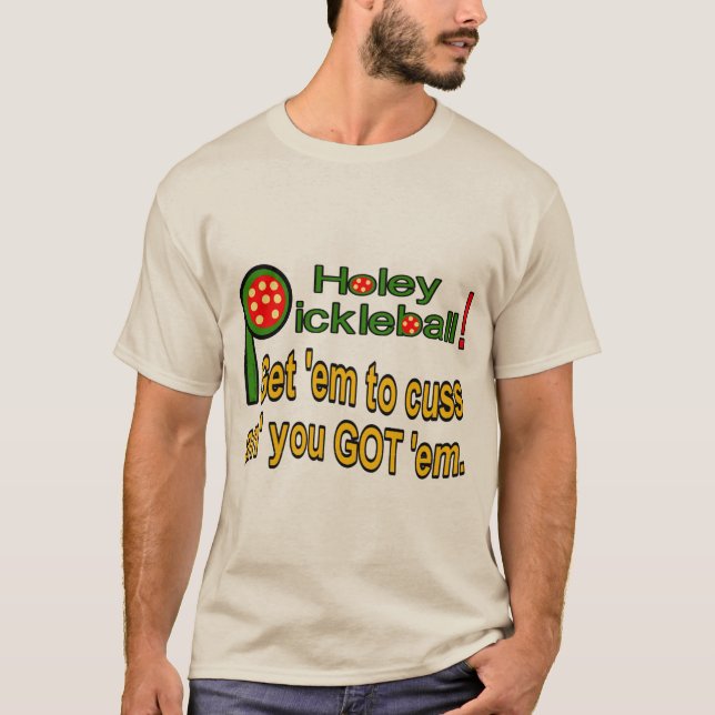 T-shirt de picleball humorística (Frente)