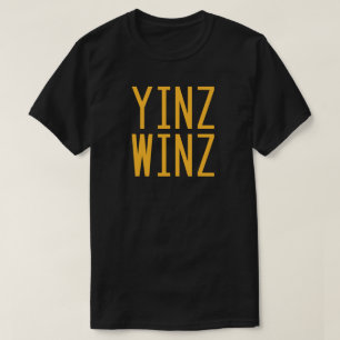 T-shirt de Pittsburgh, Pensilvânia "Yinz Winz"