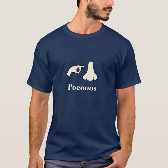 T-shirt de Poconos (Frente)