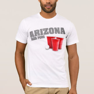 T-shirt de Pong da cerveja da arizona