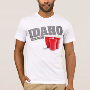 T-shirt de Pong da cerveja de Idaho