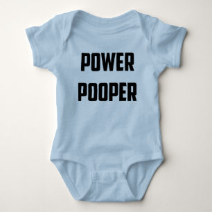 T-shirt de Pooper do poder