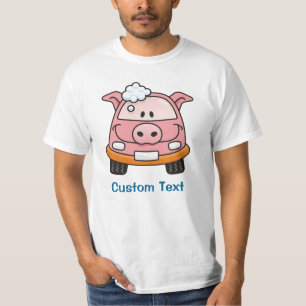 T-Shirt de porco para lavagem de automóveis