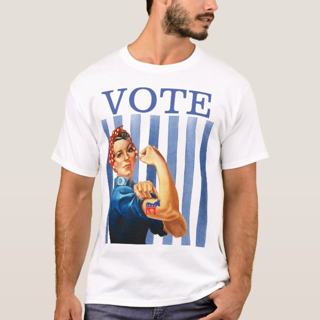 T-Shirt de potência feminina (Frente)