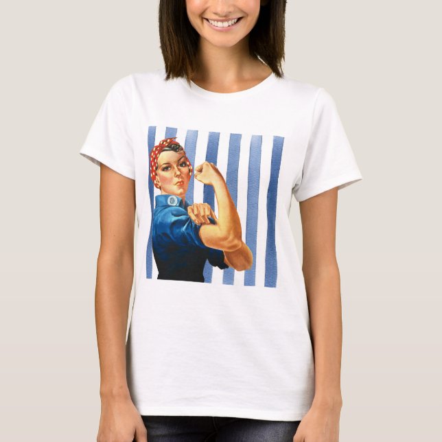 T-Shirt de potência feminina (Frente)