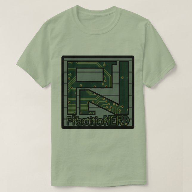 T-shirt de PractitioNERD da tecnologia (Frente do Design)