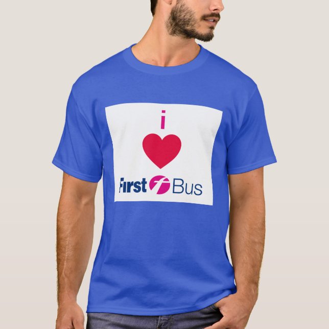 T-Shirt de Primeiro Ônibus (Frente)