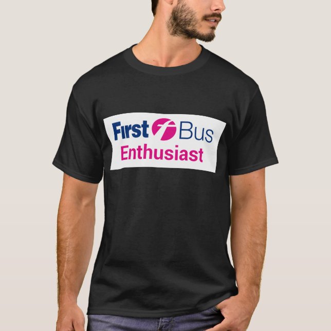 T-Shirt de Primeiro Ônibus (Frente)