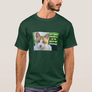T-Shirt de Prioridade de Alma (escuro)