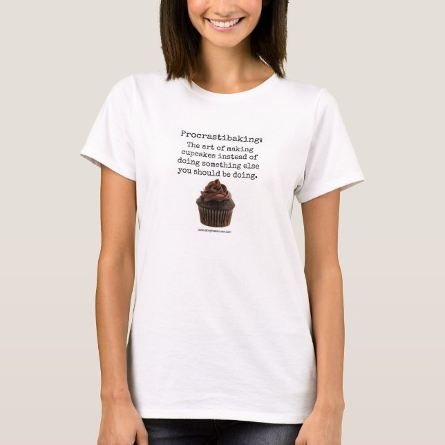 T-shirt de Procrastibaking (Frente)