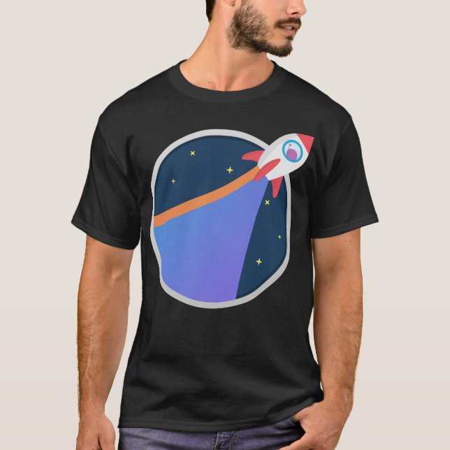 T-shirt de ProdPad "Rocket" (Frente)