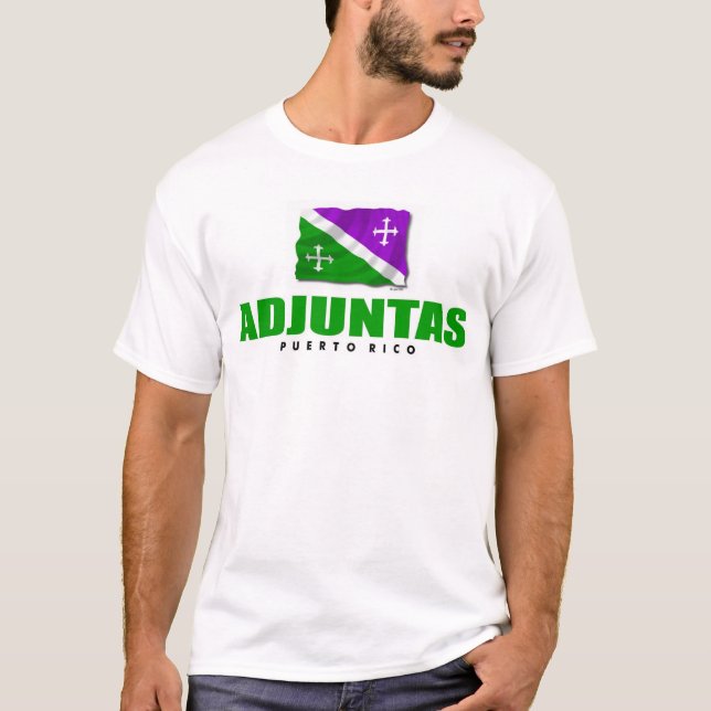 T-shirt de Puerto Rico: Adjuntas (Frente)
