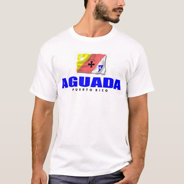 T-shirt de Puerto Rico: Aguada (Frente)