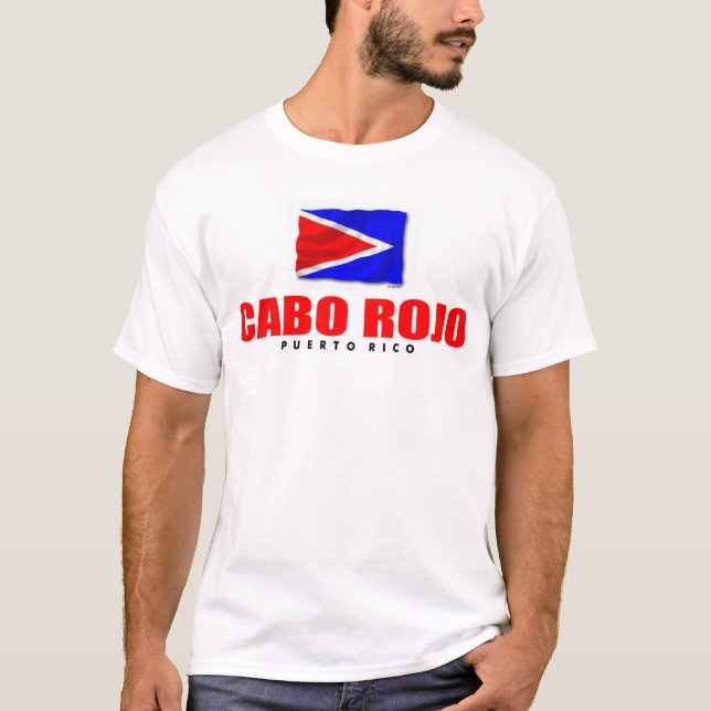 T-shirt de Puerto Rico: Cabo Rojo (Frente)