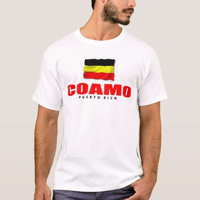 T-shirt de Puerto Rico: Coamo (Frente)