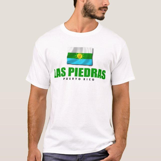 T-shirt de Puerto Rico: Las Piedras (Frente)